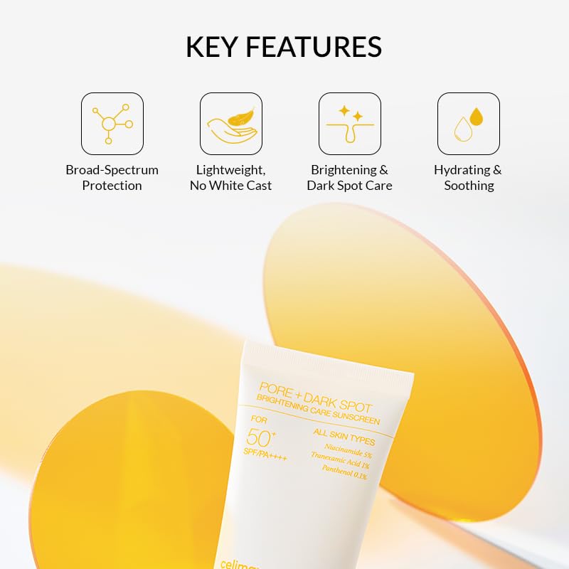 Pore+Dark Spot Brightening Care Sunscreen - 50ml