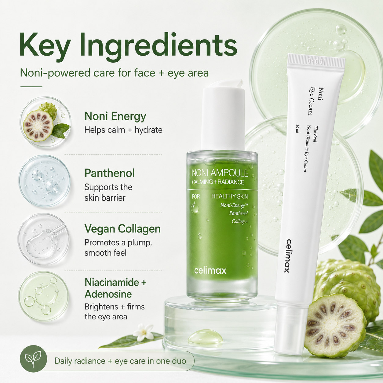 The Real Noni Glow & Eye Care Duo