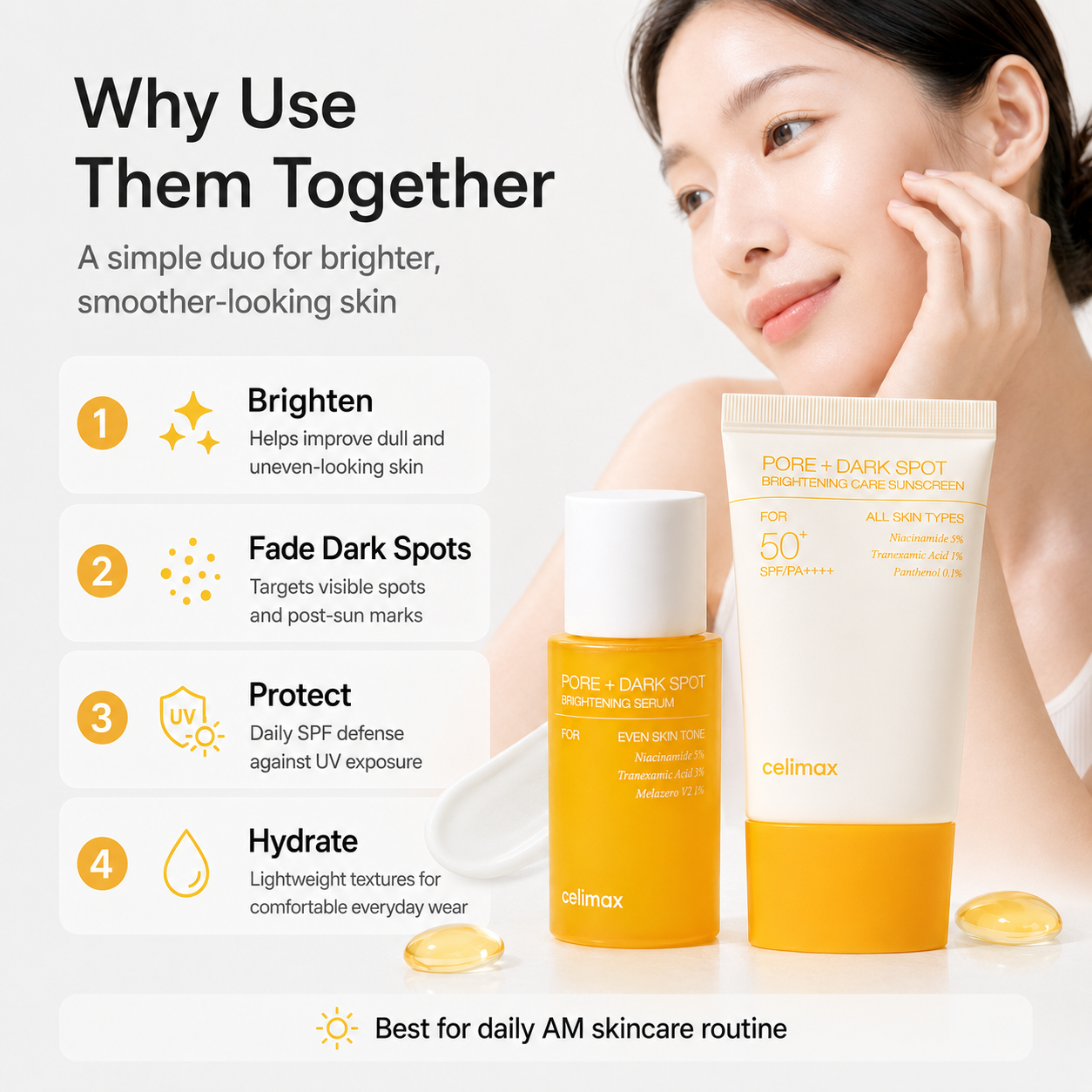 Pore+Dark Spot Brightening & Sun Care Duo